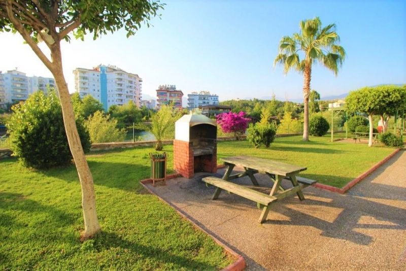 Zariadený byt s výhľadom na Dimçay Kestel Alanya APM - 10