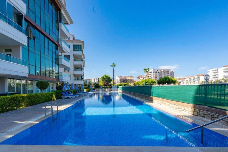 Zariadený byt s výhľadom na Dimçay Kestel Alanya APM - 11