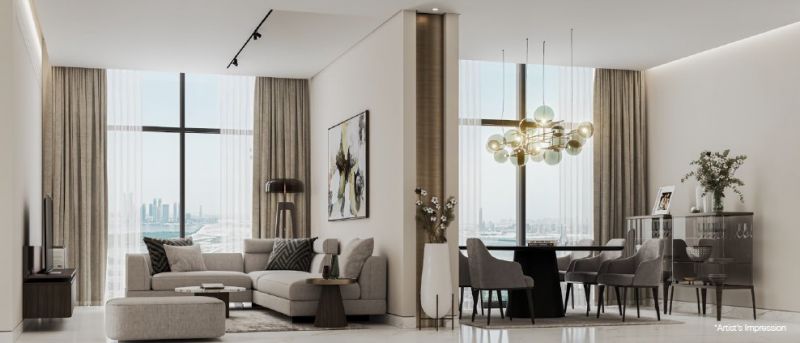 Apartmány Dubaj, 330 Riverside Crescent - Sobha Hartland II - 6