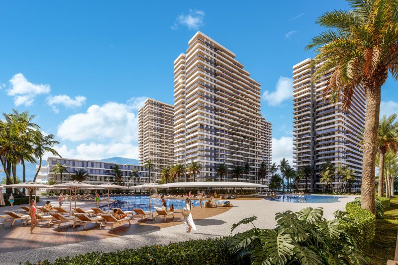 Luxusné apartmány Severný Cyprus, Long Beach-Iskele - 1