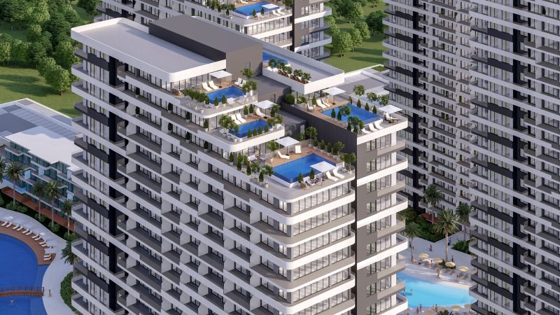 Luxusné apartmány Severný Cyprus, Long Beach-Iskele - 10