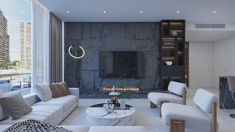 Luxusné apartmány Severný Cyprus, Long Beach-Iskele - 17