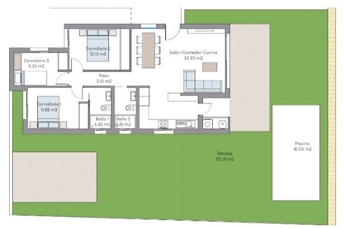 Apartmány Mirador Hills Resort, Finestrat, Španielsko - 18