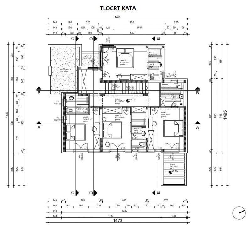 ZADAR - ZATON, luxusná dvojposchodová vila na pozemku 761 m2 s dvoma bazénmi - 14