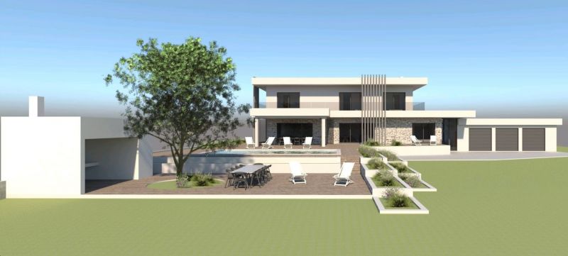 ZADAR - TURANJ, NA PREDAJ STAVEBNÝ POZEMOK 1380 M2, POVOLENIE, PROJEKTY, PEKNÝ VÝHĽAD NA MORE! - 3