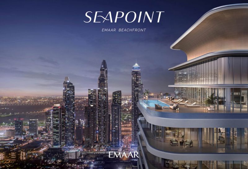Apartmány Seapoint at Emaar Beachfront, Dubaj - 4
