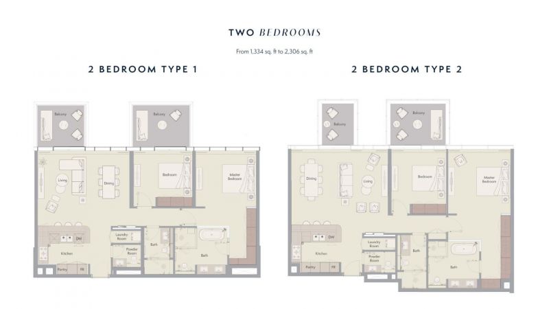 Apartmány Ellington Beach House, Dubaj - 11