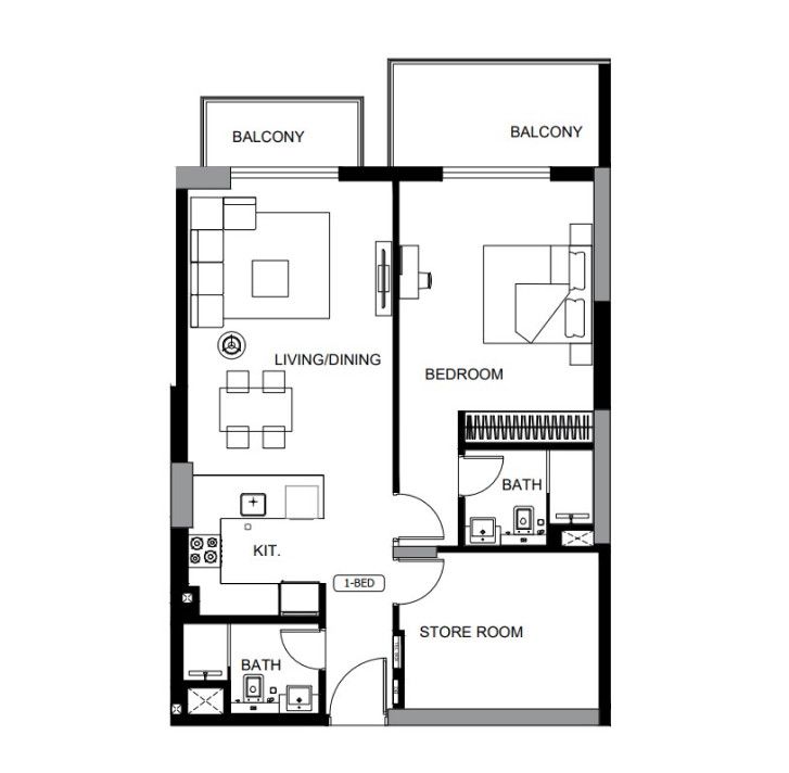 Apartmány DUSK by Binghatti, Jumeirah Village Circle, Dubaj - 8
