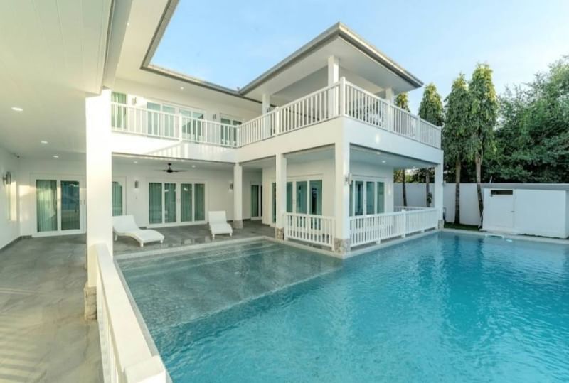 Úžasná vila s bazénom v Thajsku-Pattaya-Bangsaray - 4