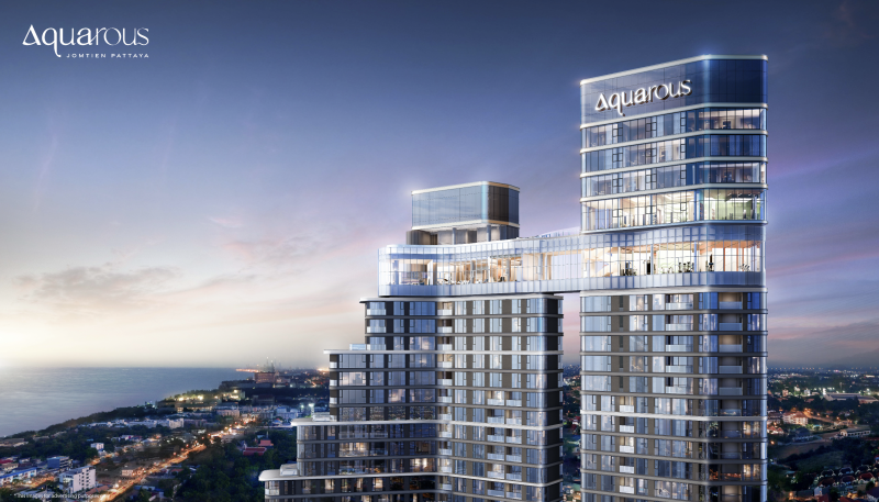 Luxusné apartmány, Aquarous Jomtien Pattaya, Thajsko - 2