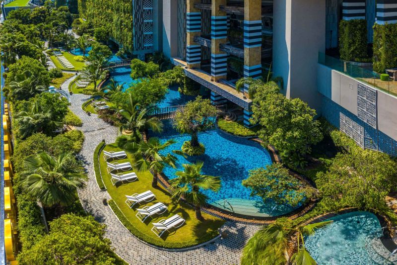 Apartmány The Riviera Jomtien, Pattaya-Thajsko - 12
