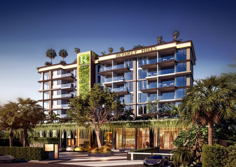 Apartmány The Riviera Beverly Hills, Pattaya-Thajsko - 1