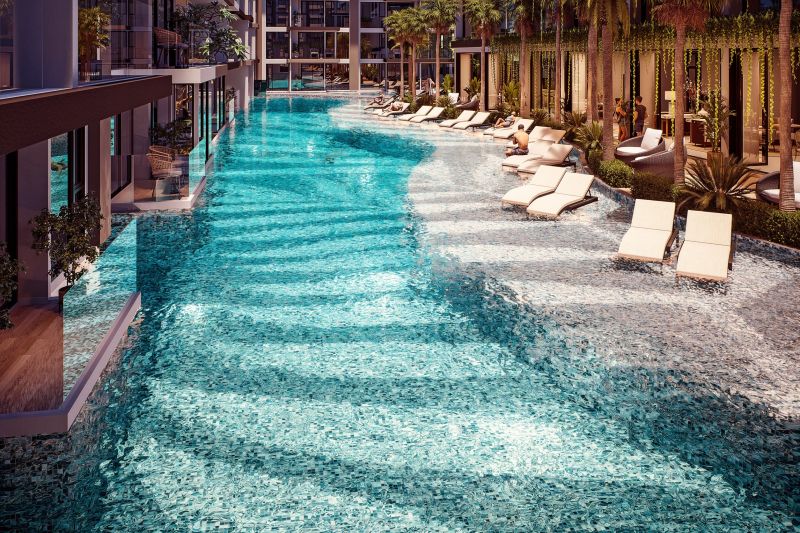 Apartmány The Riviera Beverly Hills, Pattaya-Thajsko - 6