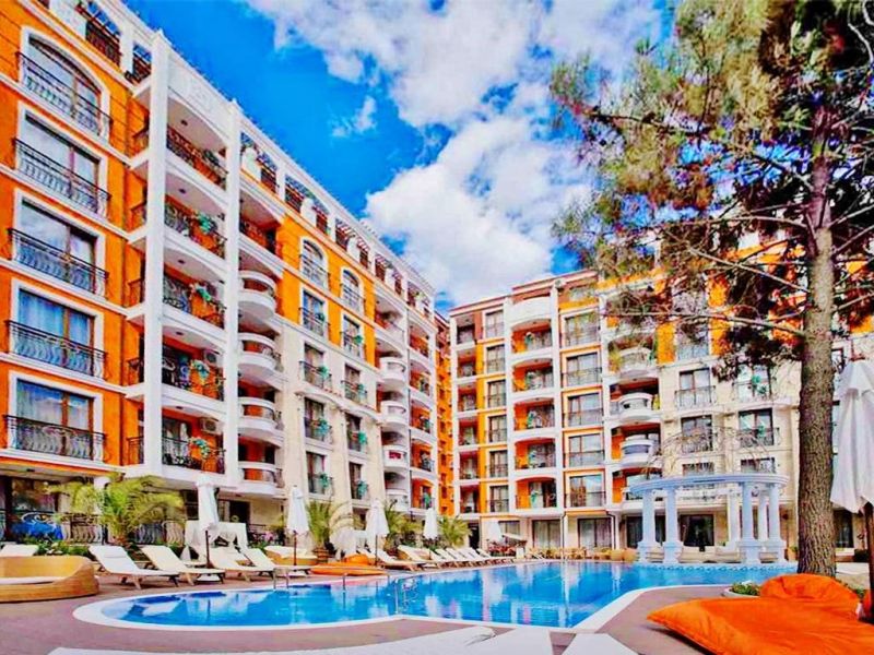 Apartmán 3+kk s bazénom Slnečné pobrežie-Bulharsko - 1