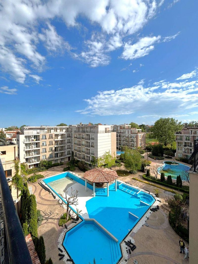 Apartmán 2+kk s balkónom a bazénom Slnečné pobrežie-Bulharsko - 10