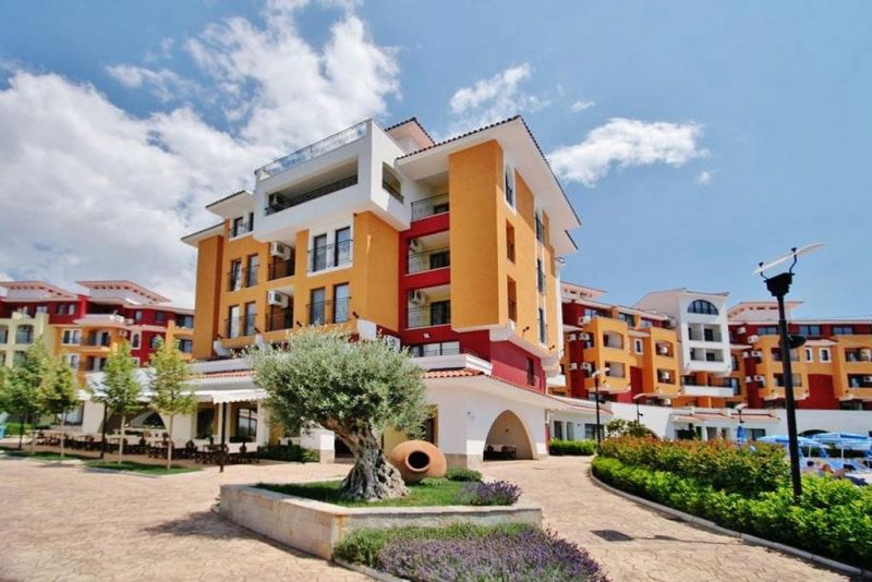 Štúdio 1+kk s balkónom a bazénom Aheloy-Bulharsko - 19