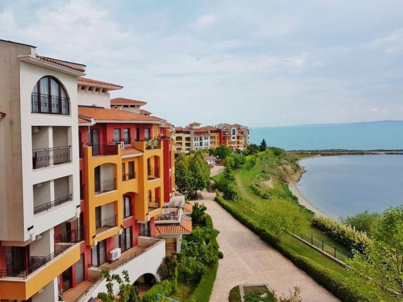 Štúdio 1+kk s balkónom a bazénom Aheloy-Bulharsko - 20