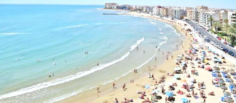 Apartmán 4+kk s balkónom Torrevieja-Curva del Palangre, Španielsko - 22