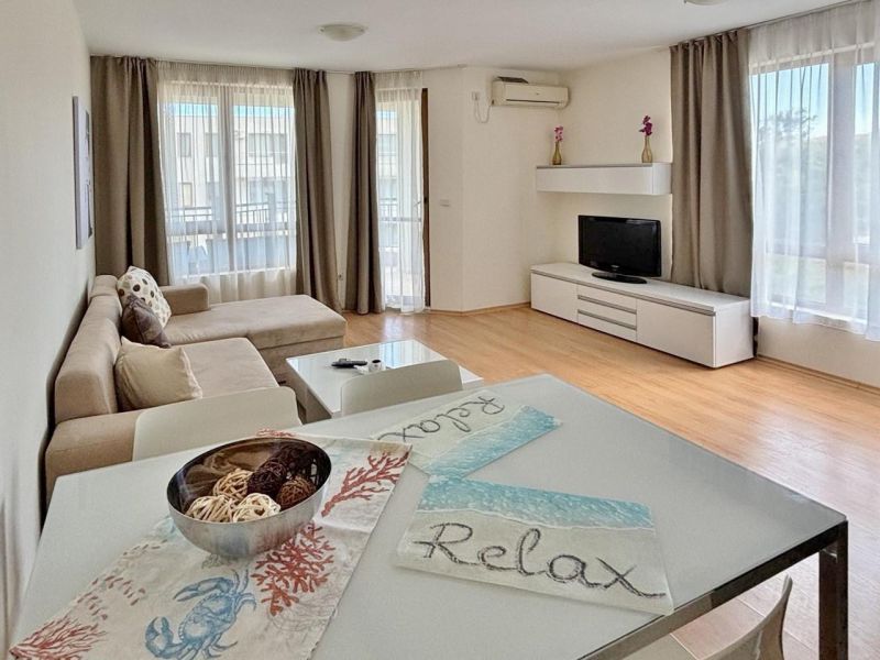 Apartmán 2+kk s terasou a bazénom Byala-Varna, Bulharsko - 4