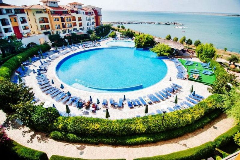 Apartmán 2+kk s balkónom a bazénom Aheloy-Bulharsko - 14