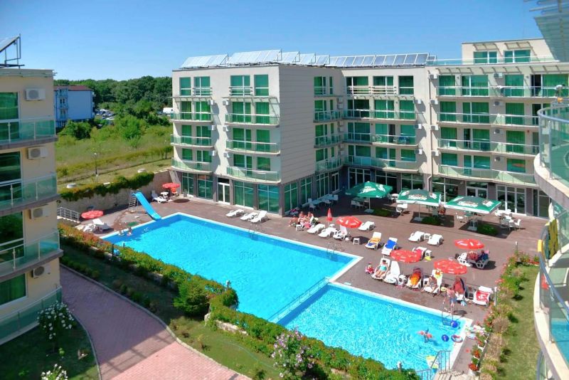 Apartmán 2+kk s balkónom a bazénom Sarafovo-Bulharsko - 1