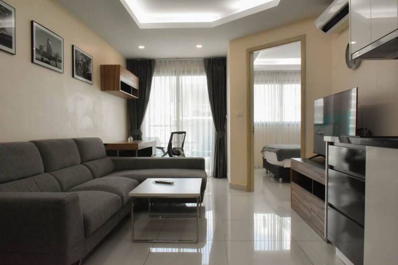 Thajsko-Pattaya-2izbový apartmán s balkónom-Water Park Condo - 1