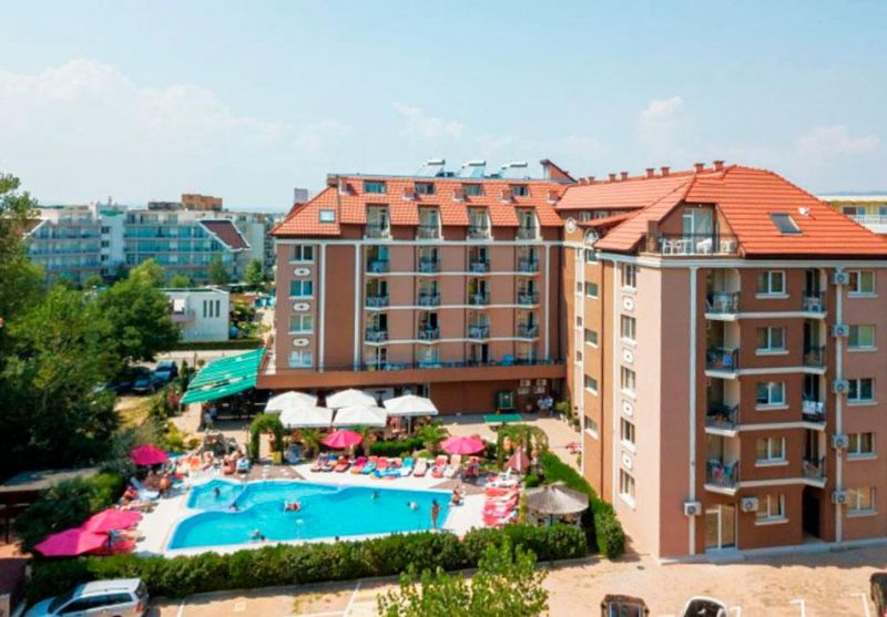 Apartmán 2+kk s balkónom a bazénom Slnečné Pobrežie, Bulharsko - 9