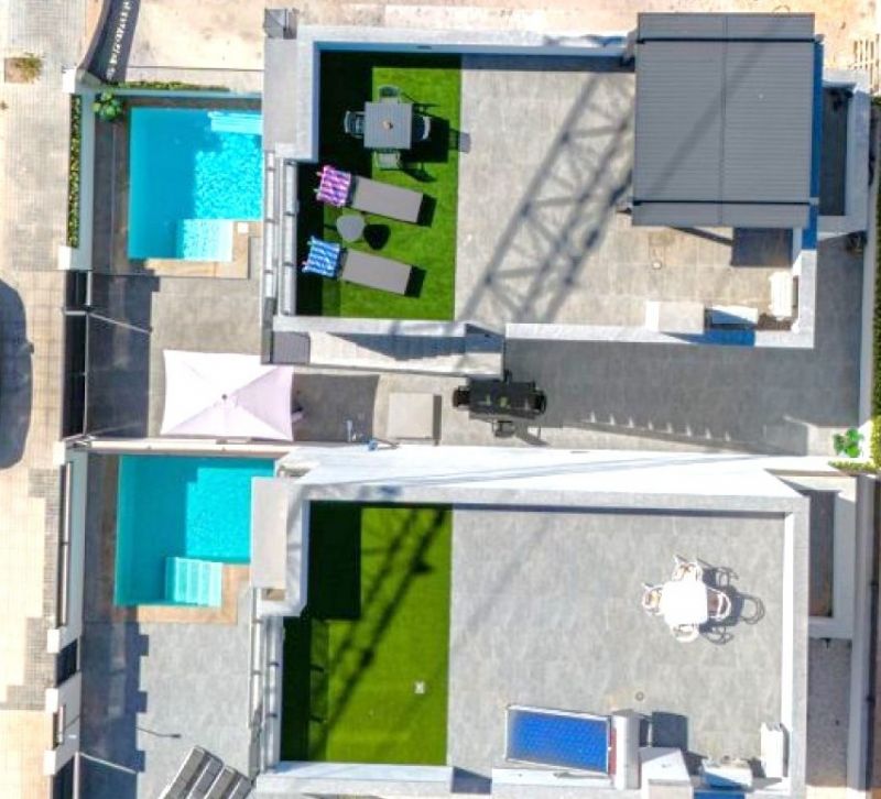 Modrený 2 podlažný dom 4+kk s bazénom, Torrevieja-Španielsko - 21