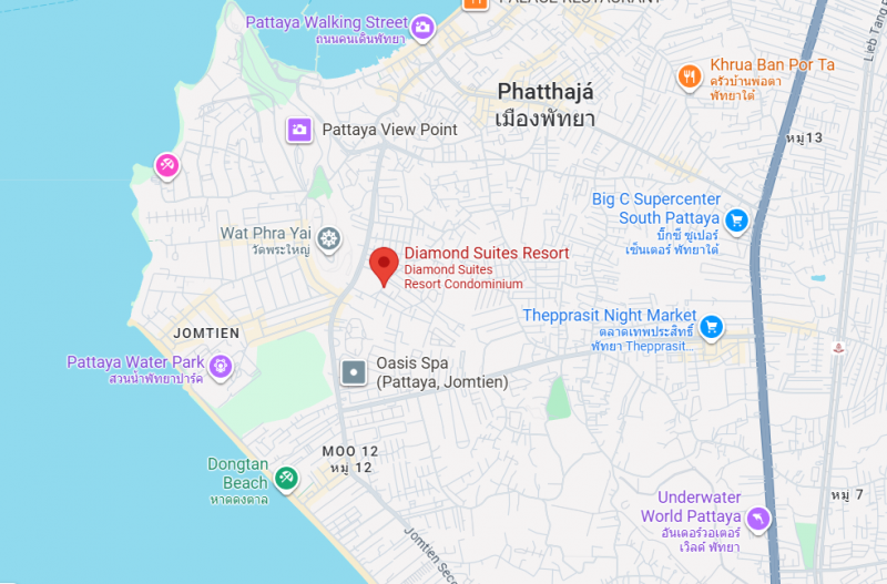 3 izbový apartmán v Thajsku-Pattaya-Jomtien-Diamond Resort - 19