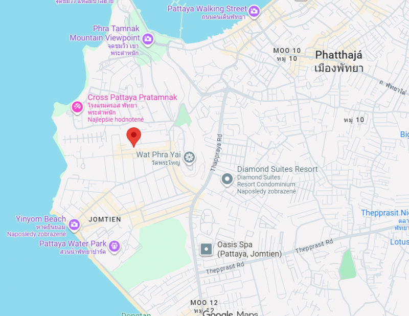 Krásny 2 izbový apartmán v Thajsku-Pattaya-Siam Oriental - 15