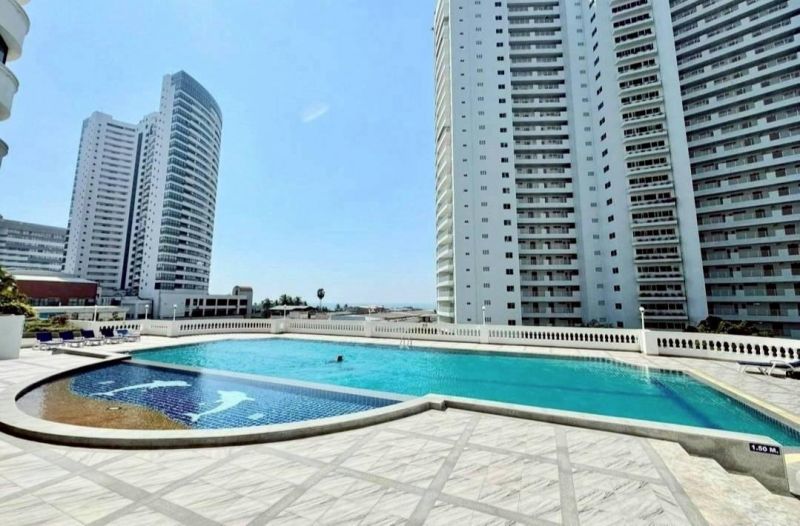 Thajsko-Pattaya-veľký apartmán-štúdio-Jomtien Complex Condo - 16