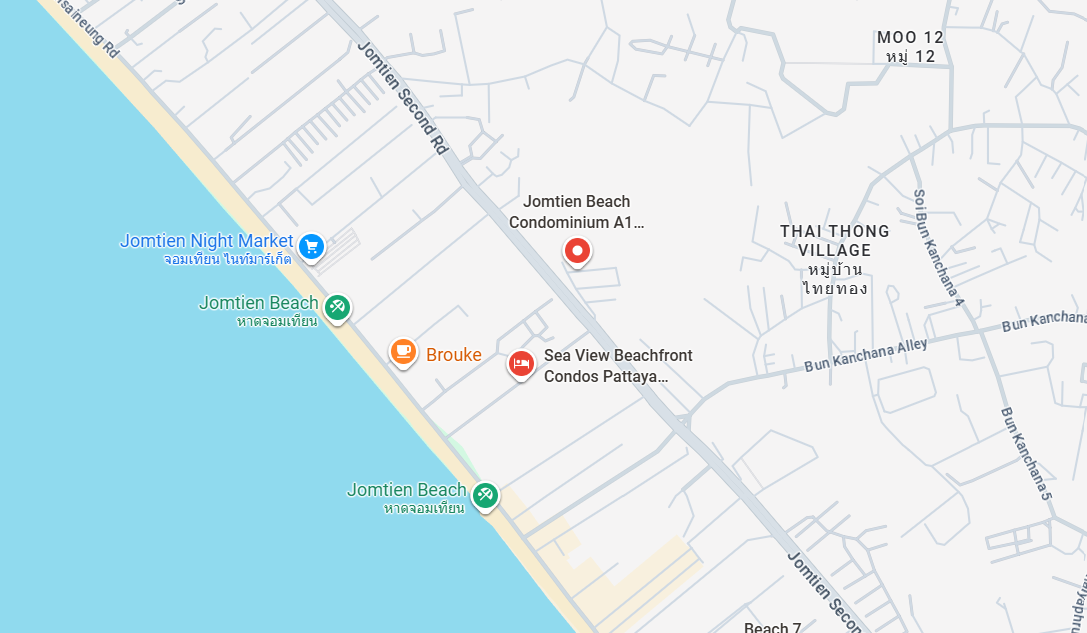 Thajsko-Pattaya-Jomtien-štúdio-30m2- 200metrov od pláže - 15