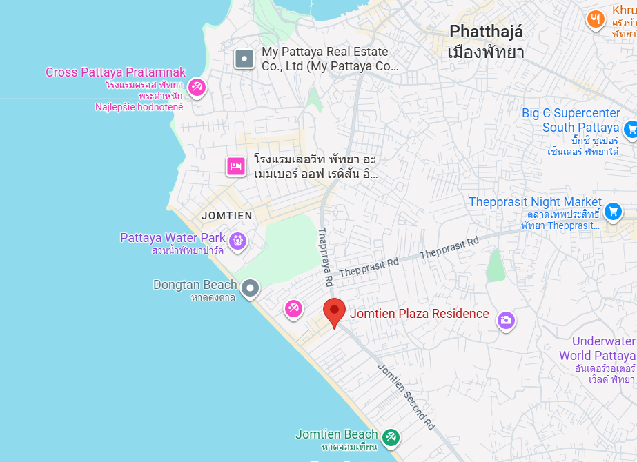 Thajsko-Pattaya-Jomtien-1 izbový apartmán-Plaza Residence - 19