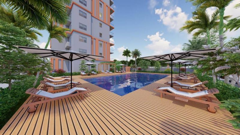 Nové apartmány len 500 m od pláže v Mersin - Erdemli, výhodná cena APM - 12