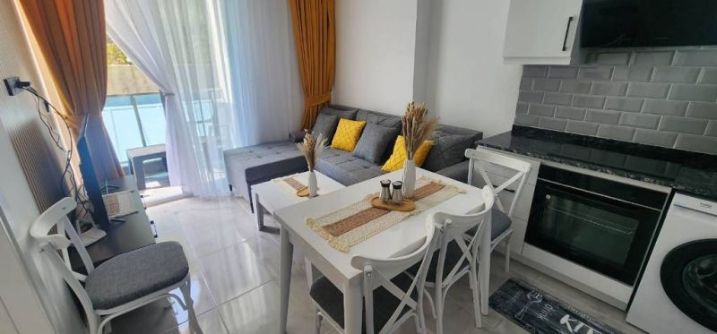 Zariadený 2-izb. byt na prenájom Turecko, Alanya Avsallar APM - 4