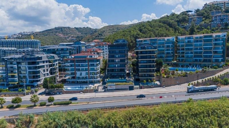 Prvotriedne bývanie s výhľadom na more Alanya Kargıcak  APM - 4