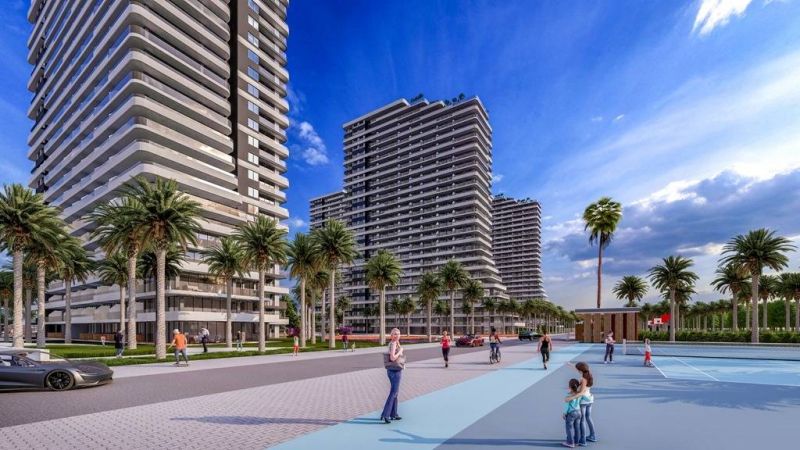 Nové luxusné apartmány vo výstavbe s množstvom aktivít Iskele, Severný Cyprus APM - 14