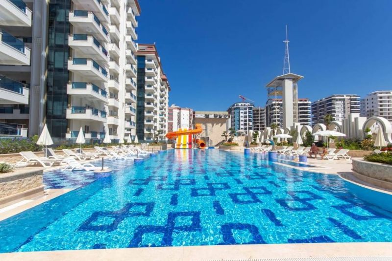 Zariadený byt v luxusnom komplexe Alanya - Mahmutlar APM - 17
