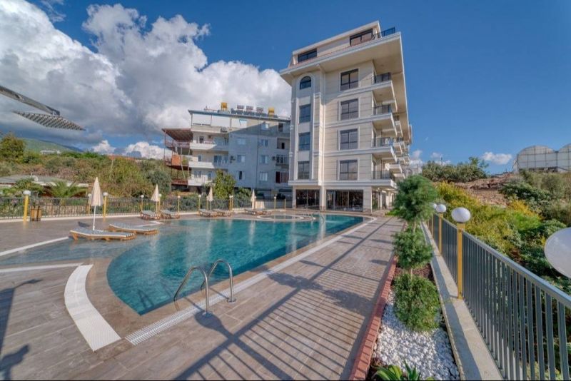 Dokončené apartmány v tichej lokalite v Alanyi Kestel. APM - 1