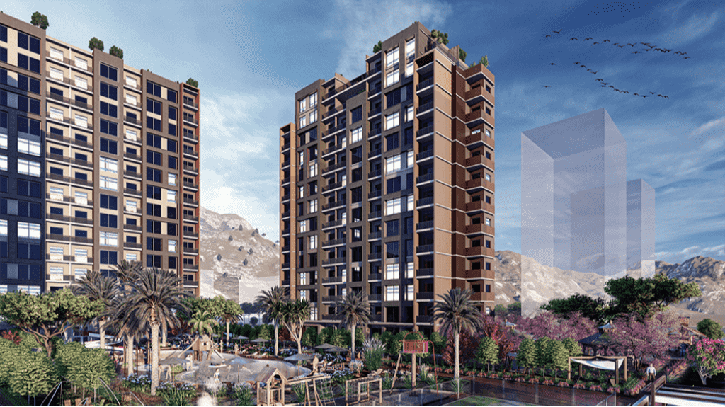 Byty na predaj Mersin Tece - sa nachádzajú v jednej z najobľúbenejších lokalít mesta APM - 1