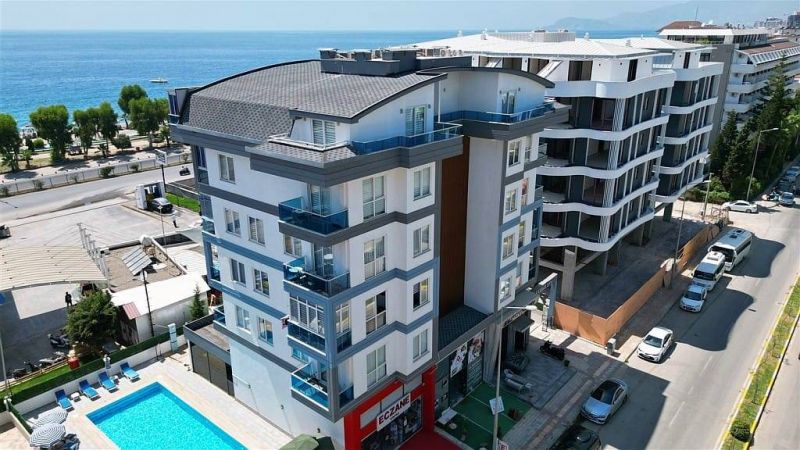 Apartmán v prvej línii s výhľadom na more v Alanyi – Kargıcak APM - 1