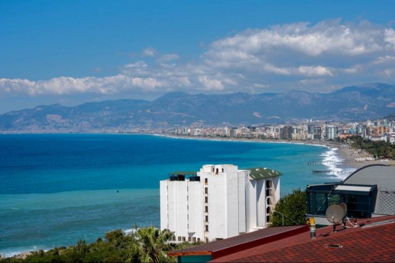 Prvotriedne bývanie s výhľadom na more Alanya Kargıcak  APM - 33