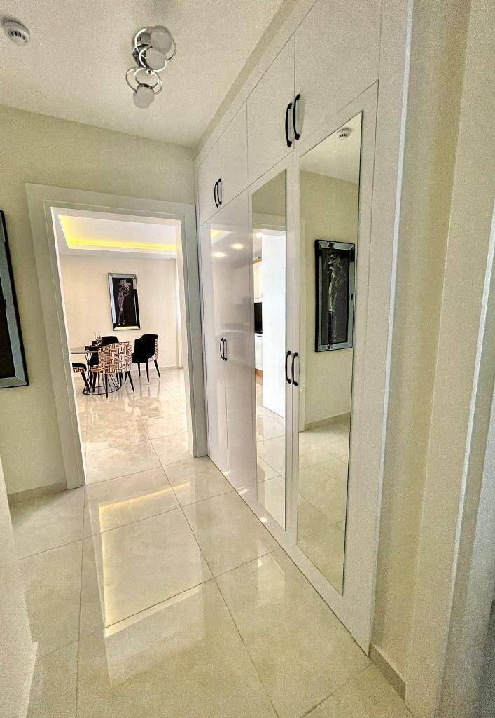 Zariadený apartmán v prvej línii pri mori Alanya Mahmutlar APM - 5