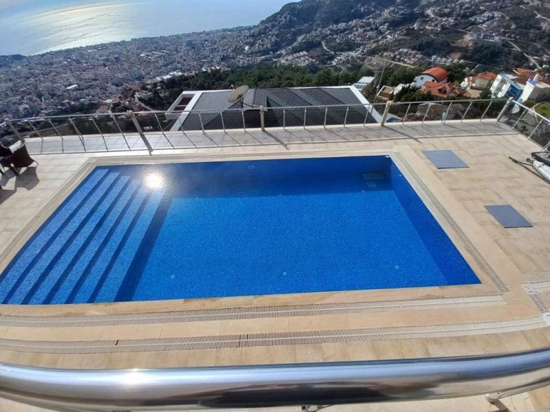 Moderná 5-izbová vila Alanya na predaj s vlastným bazénom - Alanya Bektaş APM - 25