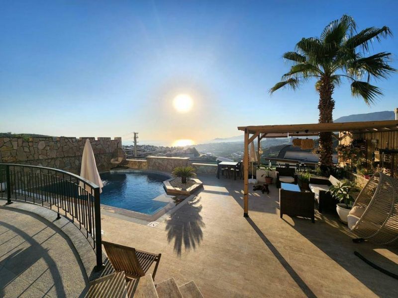 Vila s výhľadom na more Alanya - Kargıcak APM - 26