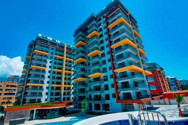 Dvojizbový apartmán s výhľadom na more a množstvom aktivít, Alanya - Mahmutlar APM - 17