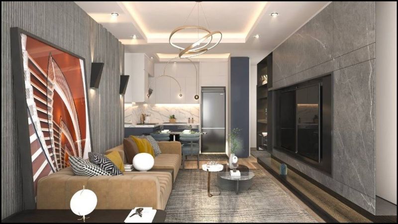 Nové apartmány v Mersin Tömük, pešia vzdialenosť od mora APM - 6