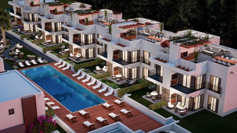 Nové priestranné apartmány typu mezonet Cyprus Turecko - pláž 700 m APM - 13