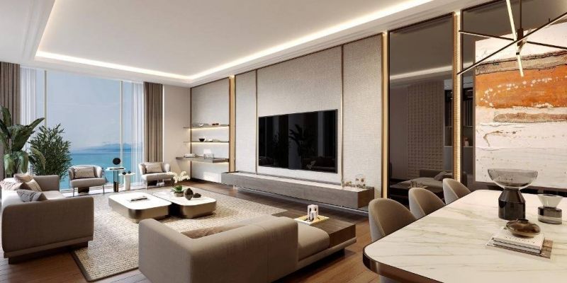 Apartmány s výhľadom na more na predaj v najobľúbenejšej oblasti Antalya Lara APM - 3