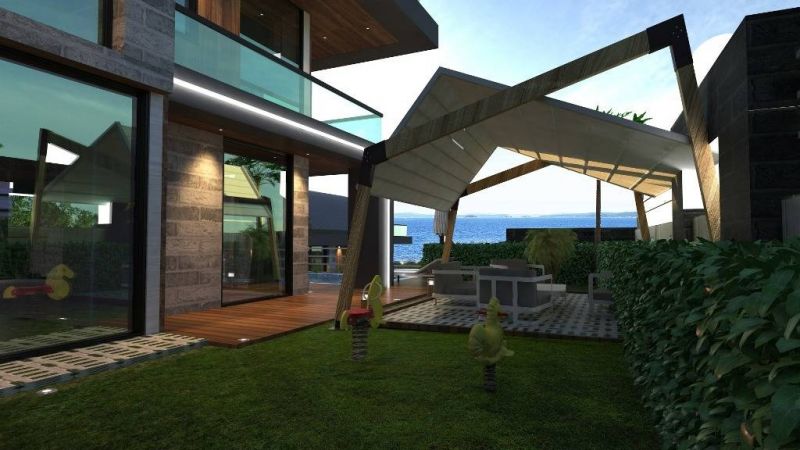 Vila pri Stredozemnom mori Alanya Kargicak - vlastná sauna a bazén APM - 16